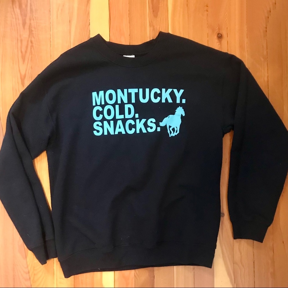 Montucky Cold Snacks Sweatshirt- Navy M